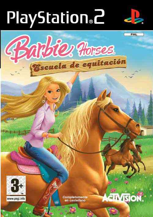 Barbie Horses Escuela De Equitacion Ps2